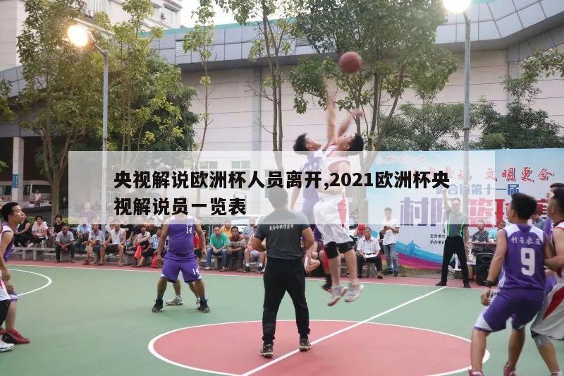 央视解说欧洲杯人员离开,2021欧洲杯央视解说员一览表